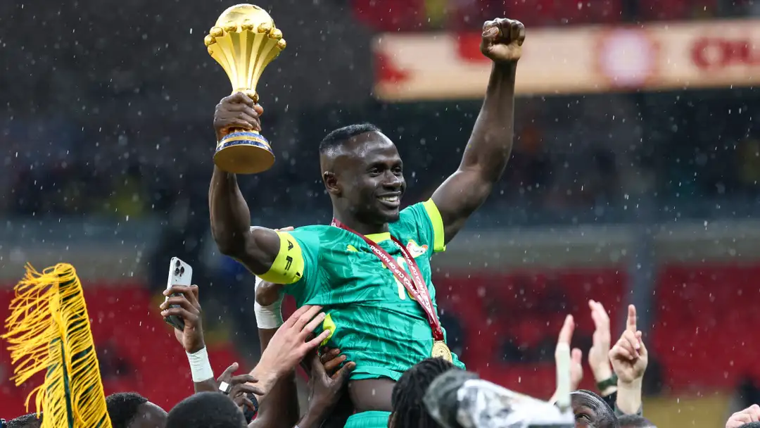 Herve Renard has heaped praise on Sadio Mane for his "heroic" intervention during the chaotic Africa Cup Of Nations final against Morocco. The former Liverpool star is credited with saving the match from abandonment after refusing to leave the pitch and convincing his team-mates to return, with Renard declaring that no other player "comes close" in terms of status in the West African nation.