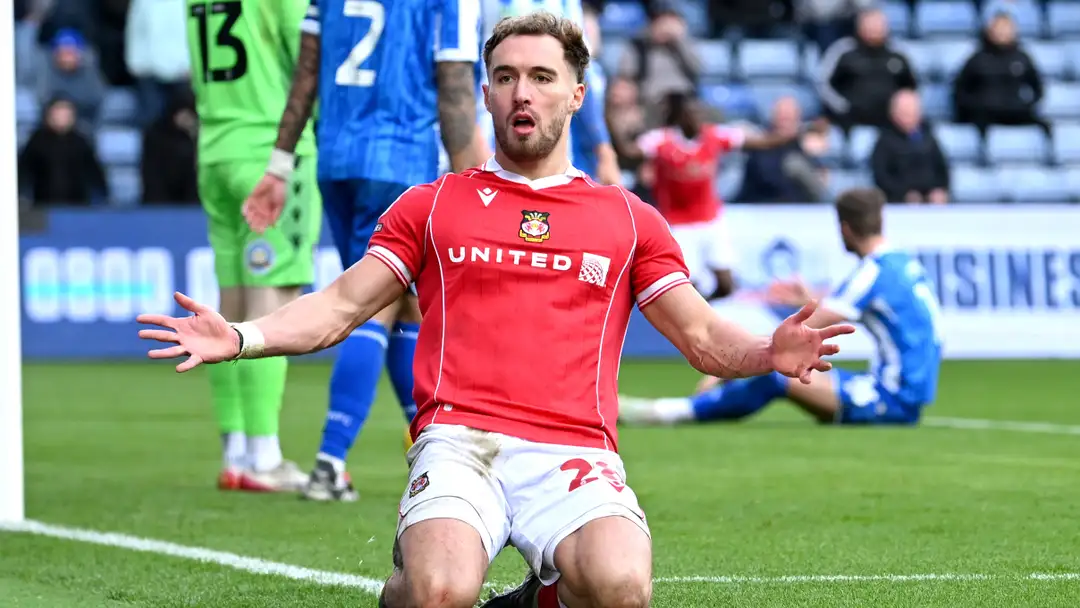 Sam Smith's second-half winner ensured Wrexham rose back into the Championship play-off places with a hard-fought 1-0 win over lowly Sheffield Wednesday. In a game low on quality, Smith's finish just before the hour mark ensured the Welsh side came away with all three points at Hillsborough to go sixth. The Red Dragons are now within eight points of the automatic promotion spots as their goal for a Premier League promotion gathers pace.