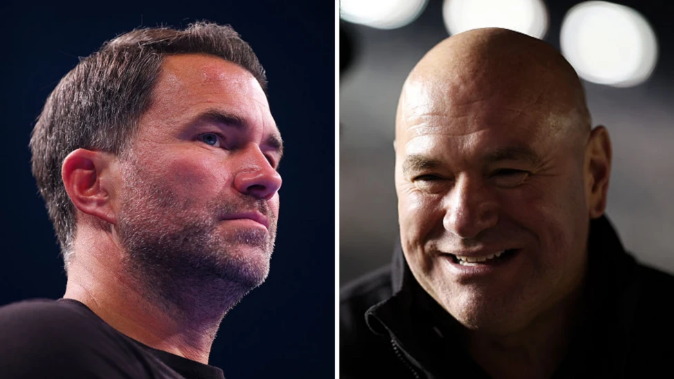 Eddie Hearn previously praised Dana White before the UFC president moved into boxing