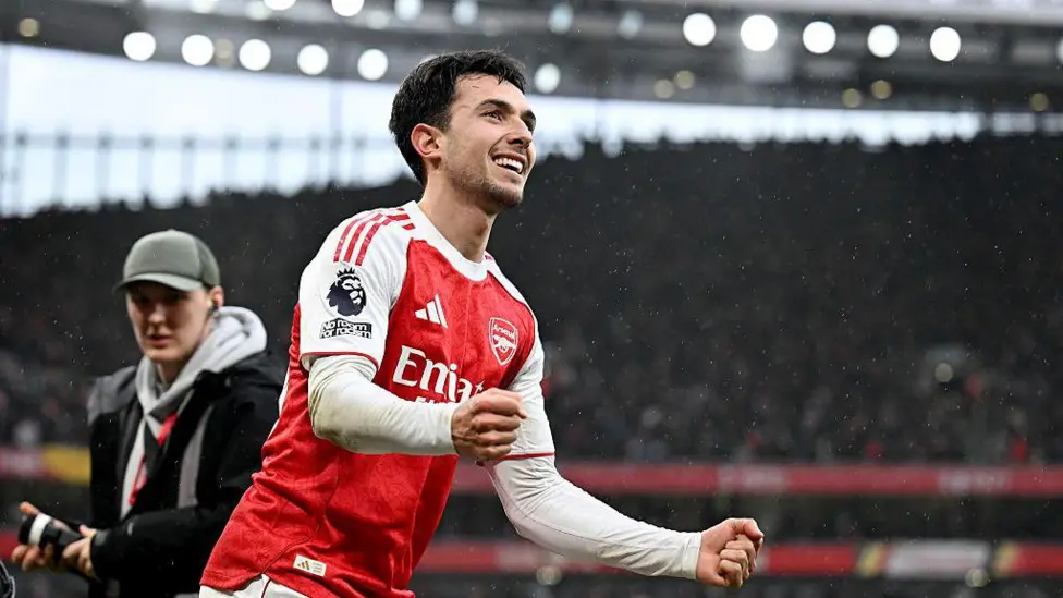 Martin Zubimendi has scored six goals for Arsenal this season