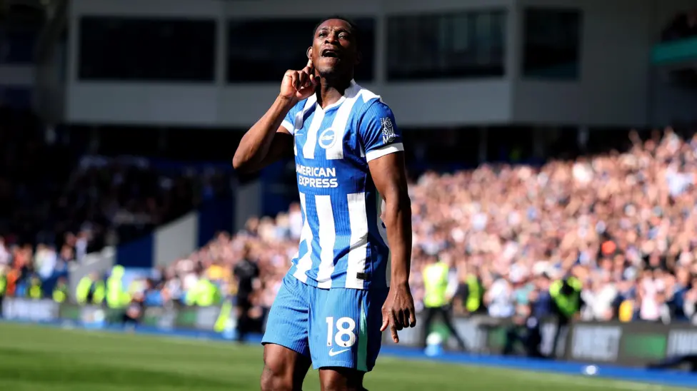 Danny Welbeck celebrated scoring against Liverpool by cupping his ear