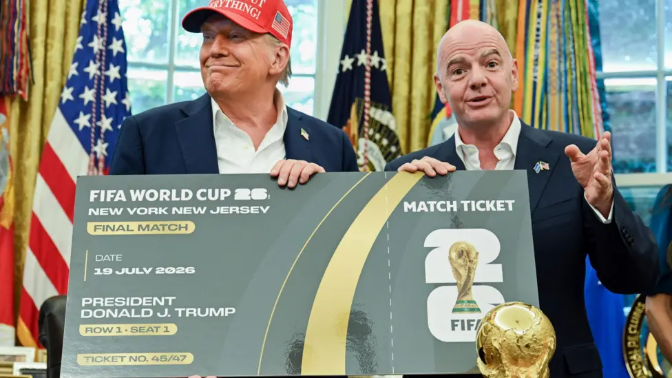 The World Cup takes place between 11 June and 19 July