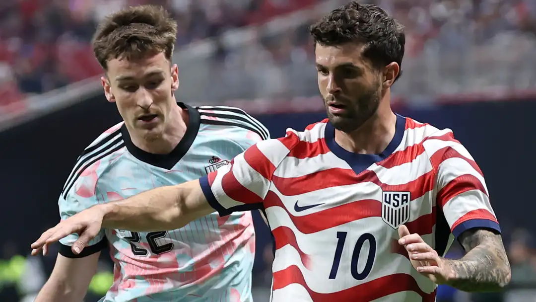 Christian Pulisic has reacted to “strange” goings on in the United States’ international friendly date with Belgium