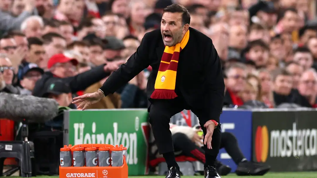 Galatasaray head coach Okan Buruk pulled no punches following his side’s 4-0 Champions League exit at Anfield