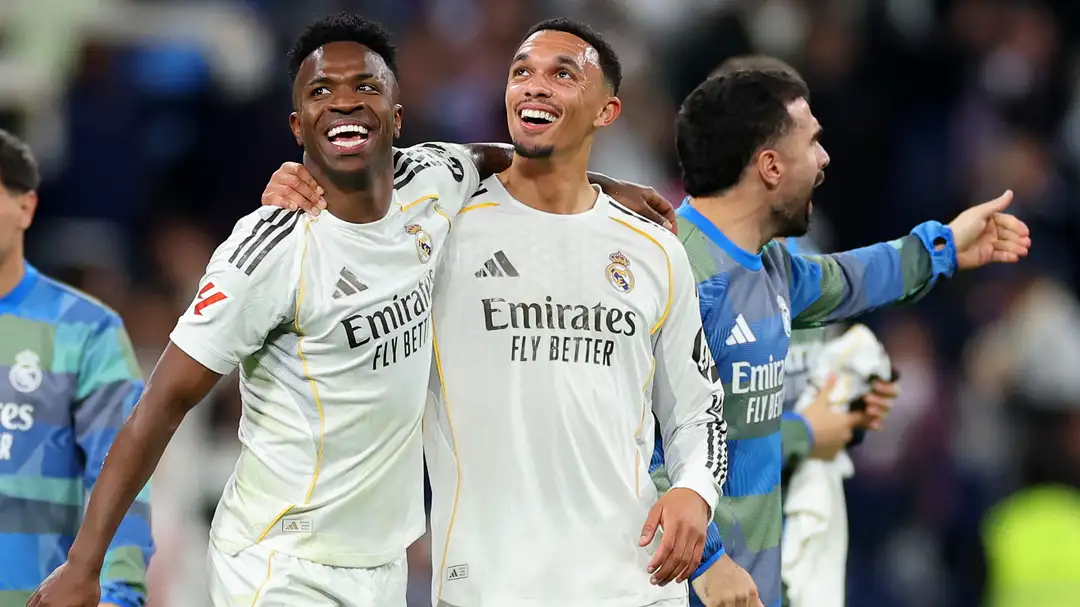 rent Alexander-Arnold celebrated Real Madrid's victory over Atletico Madrid
