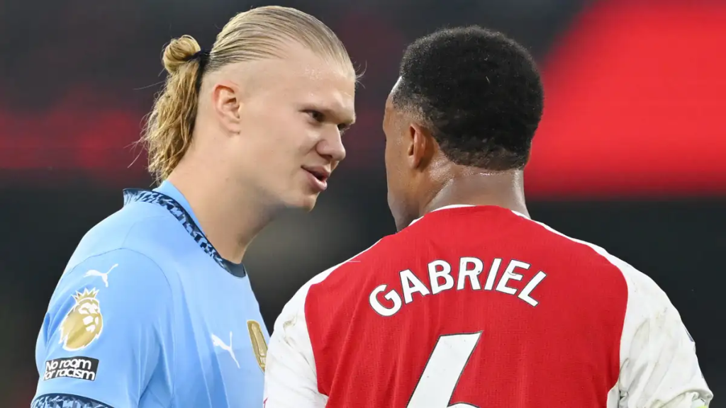 Arsenal defender Gabriel Magalhaes admits that Manchester City striker Erling Haaland has been his “toughest opponent” down the years, with the pair establishing a bitter rivalry. 