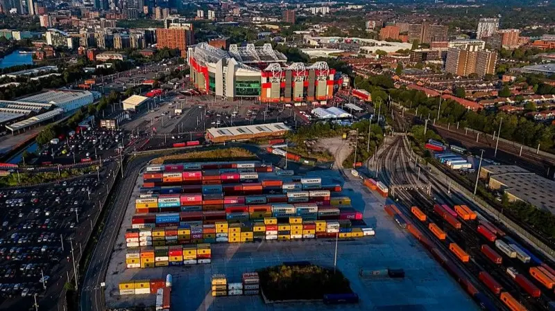 The area close to Old Trafford intended for Manchester United's new stadium

