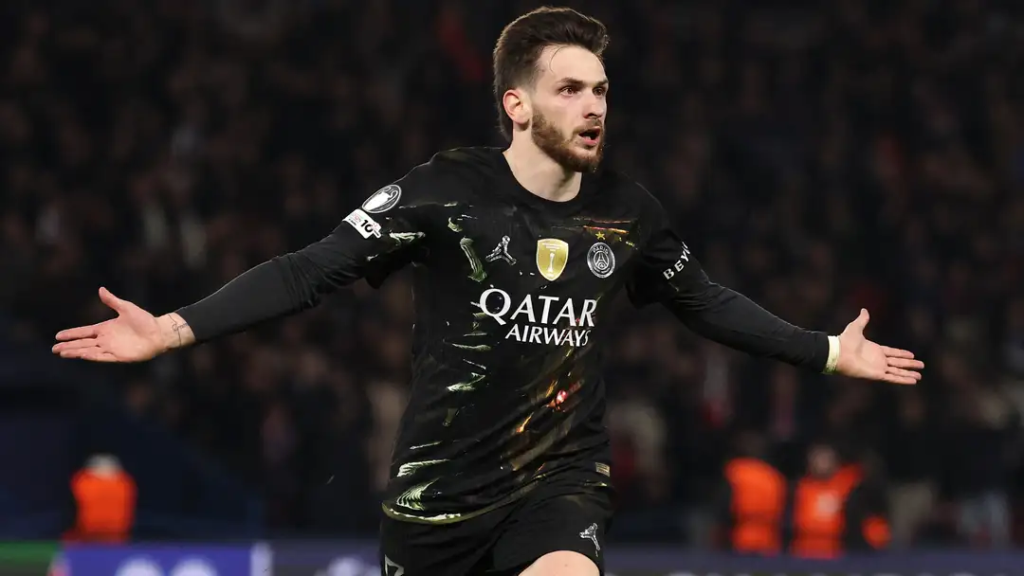 Bradley Barcola praises PSG's 'benchmark' display against Chelsea after seven-goal Champions League thriller
