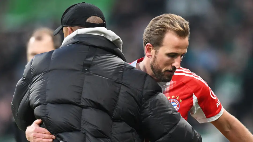 Harry Kane has been forced to settle for a place on the bench for the second consecutive match. 