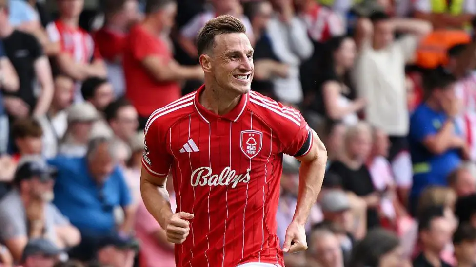 Chris Wood's only Premier League goals this season came on the opening day against Brentford