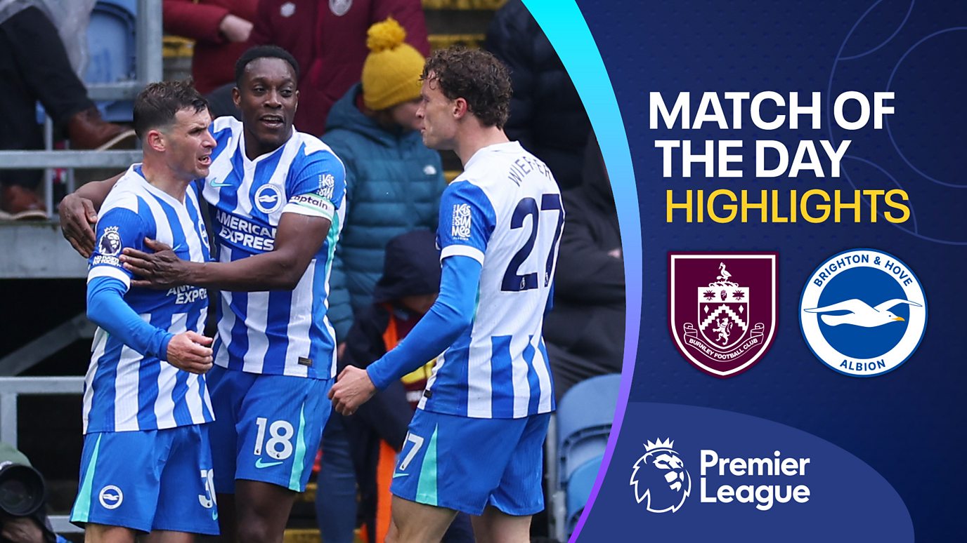 Wieffer scores twice as Brighton win at Burnley
