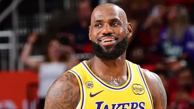 LeBron James has won four NBA titles, most recently with the Lakers in 2020