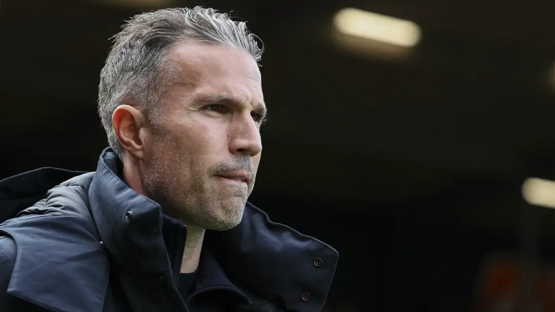 Feyenoord manager Robin van Persie and his underperforming squad faced