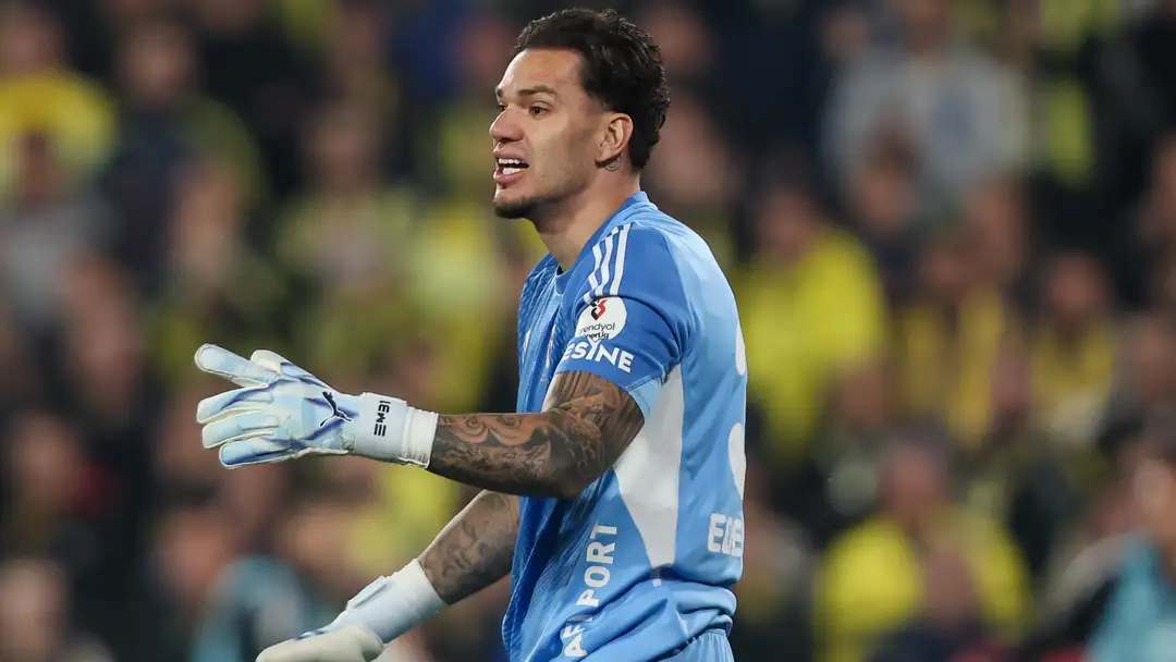 Former Manchester City goalkeeper Ederson lost his cool in spectacular fashion during Fenerbahce’s heated derby clash against Galatasaray on Sunday. The Brazilian shot-stopper was caught on camera lashing out at technology after receiving a controversial red card in a match that all but ended Fenerbahce's Super Lig title hopes.