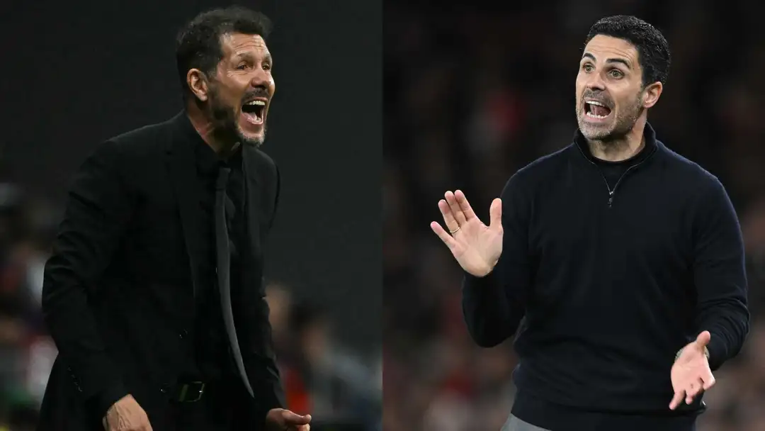 Gary Neville has claimed that Arsenal are more likely to secure the Premier League title than win their first-ever Champions League trophy this season. The Manchester United legend believes the Gunners' European journey will come to an end when they take on Atletico Madrid in the semi-finals, but he can see them pipping Manchester City to the domestic crown.