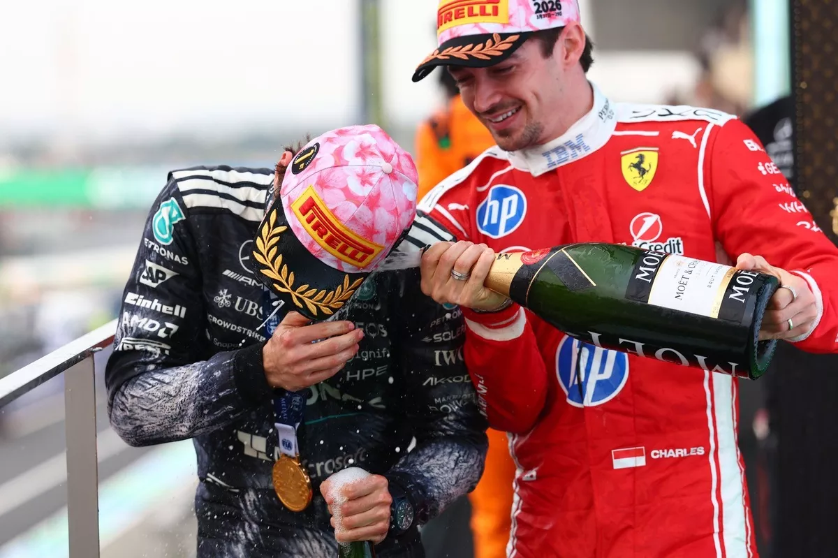 Charles Leclerc's combative and strategic display to fend off George Russell at Formula 1's Japanese Grand Prix is something Ferrari can build on, says its team principal