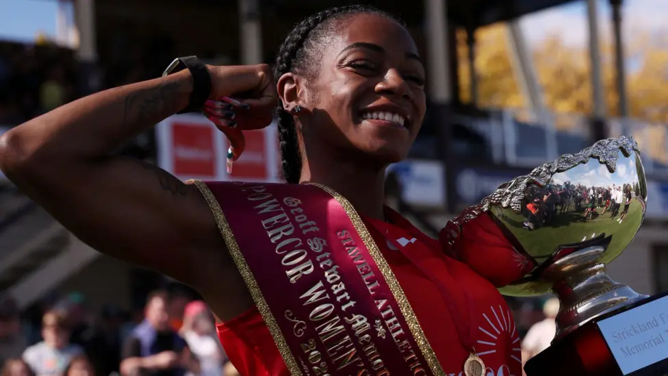 Sha'Carri Richardson became the third athlete to win the women's Stawell Gift from scratch after Bree Rizzo in 2025 and Melissa Breen in 2012