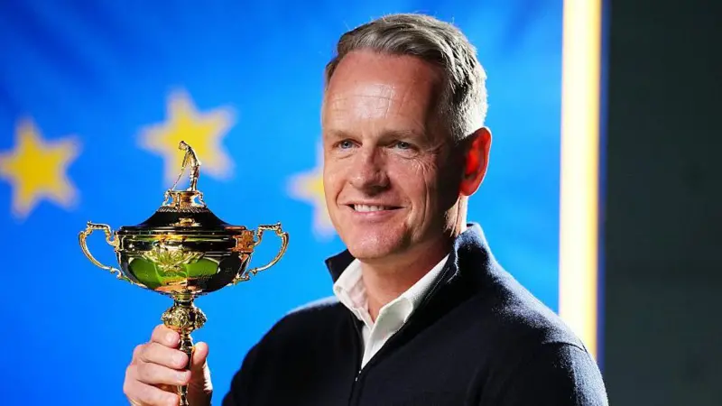 Luke Donald will attempt to become the first captain to win three Ryder Cups in a row in next year's edition at Adare Manor

