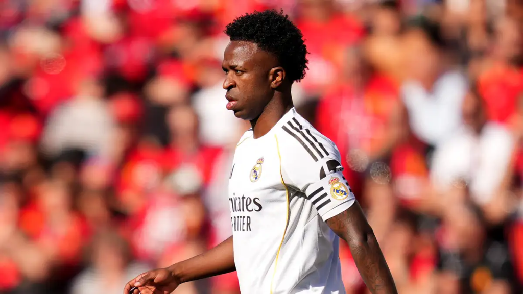 Vinicius Junior sees feud with Pablo Maffeo reignited during Real Madrid's loss at Mallorca with 'beach ball' jibe